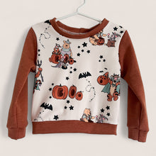 Load image into Gallery viewer, Size 2 BOO &amp; Friends Crewneck