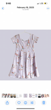 Load image into Gallery viewer, Lavender Vintage Rabbit Twirl Dress