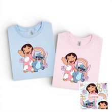 Load image into Gallery viewer, Ohana Biker Shorts &amp; Tshirt Set
