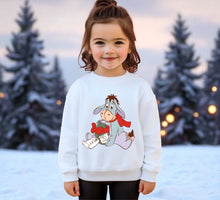 Load image into Gallery viewer, Toddler Christmas Eyore Crewneck
