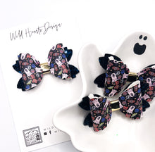 Load image into Gallery viewer, Boo Crew Scalloped Bri Bow