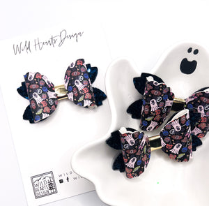 Boo Crew Scalloped Bri Bow