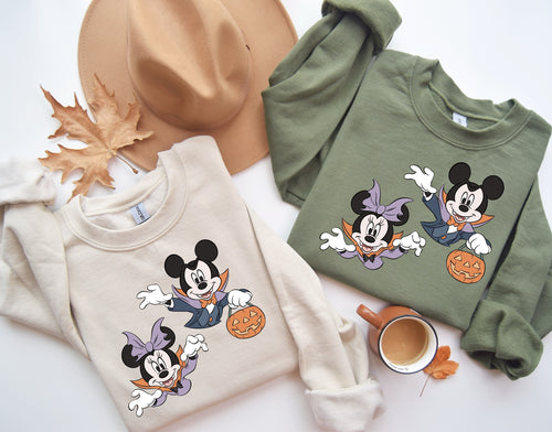 Adult Vampire Min & Mick Crewneck