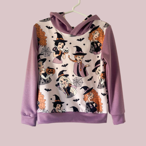 Size 4 Witch Princess Lined Hoodie