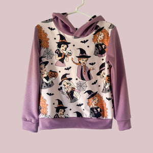 Size 4 Witch Princess Lined Hoodie