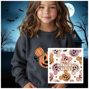 Youth Too Cute to Spook Crewneck & Legging Set