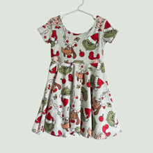 Load image into Gallery viewer, It’s the Grinch Twirl Dress