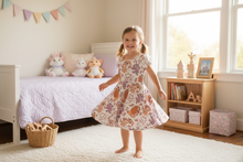 Load image into Gallery viewer, Spring Friends Twirl Dress