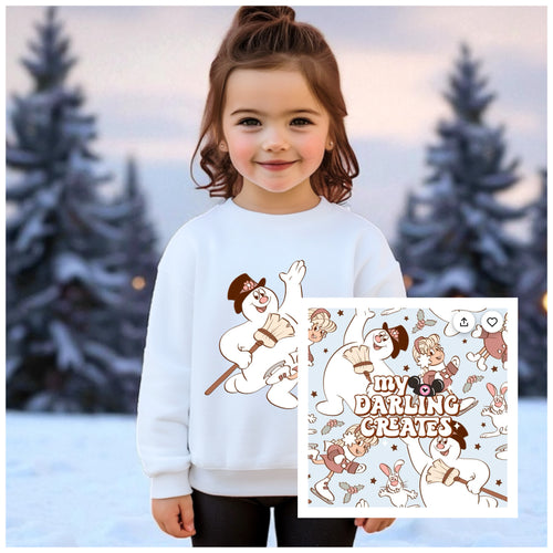 Youth Frosty & Friends Crewneck & Legging Set