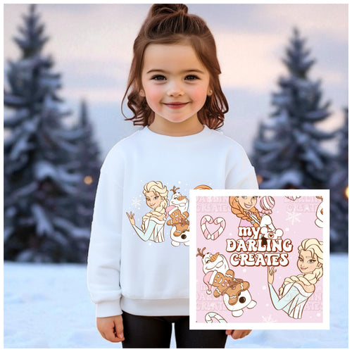 Youth Ice Princess & Friends Crewneck & Legging Set