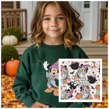 Load image into Gallery viewer, Youth Wizard Mouse Crewneck &amp; Legging Set