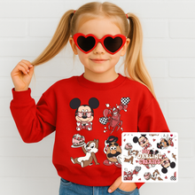 Load image into Gallery viewer, Youth Valentines Mash up Crewneck &amp; Legging Set