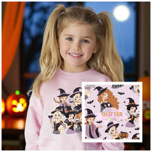 Load image into Gallery viewer, Toddler All the Witches Crewneck &amp; Legging Set