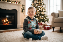 Load image into Gallery viewer, Size 6 Christmas Cars Lined Hoodie