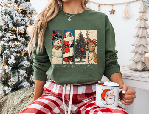 Adult Classic Christmas Crewneck