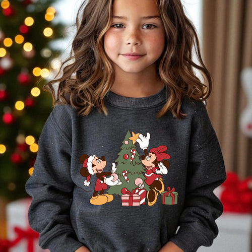 Youth Oh Christmas Tree Crewneck