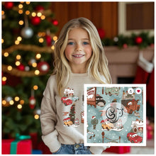 Load image into Gallery viewer, Toddler Cars Christmas Crewneck &amp; Legging Set