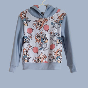 Size 5, 6 & 7 Balloons 🎈 & Pups Lined Hoodie