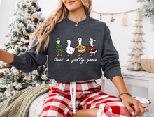 Load image into Gallery viewer, Adult  Christmas Goose Crewneck