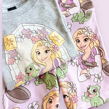 Load image into Gallery viewer, Tower Princess Biker Shorts &amp; Tshirt Set