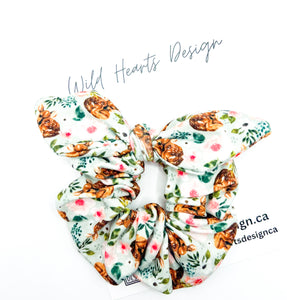 Oh Deer Bow Scrunchie
