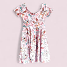 Load image into Gallery viewer, Heeler Christmas Twirl Dress