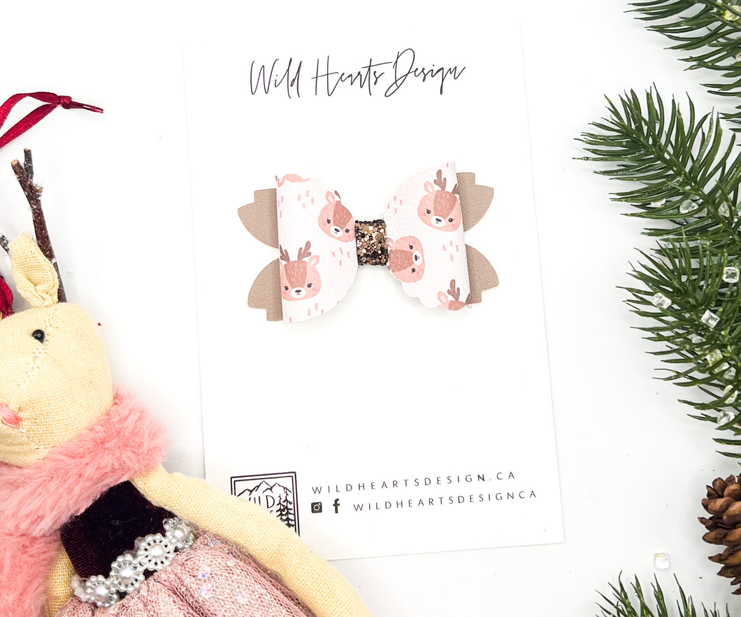 Reindeer Games Mini Bow