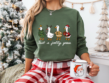 Load image into Gallery viewer, Adult  Christmas Goose Crewneck