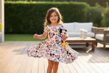 Load image into Gallery viewer, Magical Friends Twirl Dress