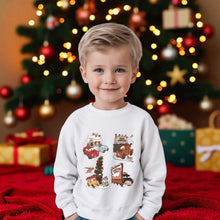 Load image into Gallery viewer, Toddler Cars Christmas Crewneck