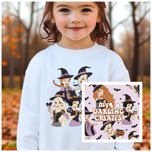 Youth All the Witches Crewneck & Legging Set