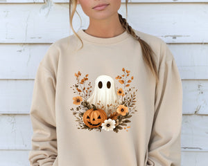 Adult Pumpkins & Ghosts Crewneck