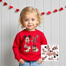 Load image into Gallery viewer, Toddler Valentines Mash Up Crewneck &amp; Legging Set