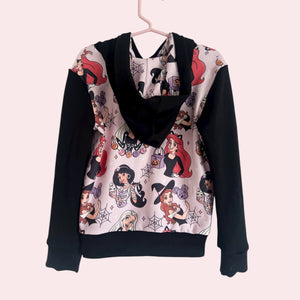Size 4 Spooky Sisters Lined Hoodie