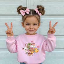 Load image into Gallery viewer, Toddler Sidekick Love Crewneck