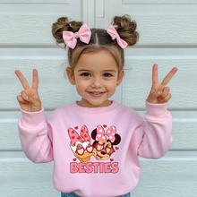 Load image into Gallery viewer, Toddler Besties Crewneck