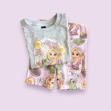 Load image into Gallery viewer, Tower Princess Biker Shorts &amp; Tshirt Set