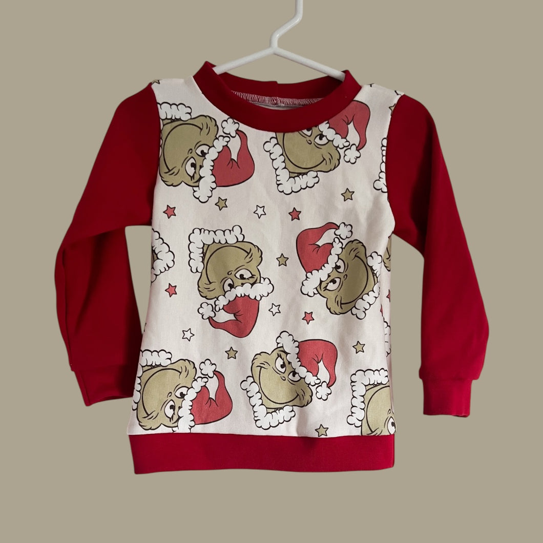Size 18-24 months Green One Crewneck