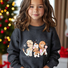 Load image into Gallery viewer, Youth Ice Sisters &amp; Friends Crewneck