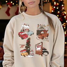 Load image into Gallery viewer, Adult Cars Christmas Crewneck
