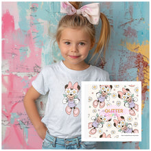 Load image into Gallery viewer, Floral Min Biker Shorts &amp; Tshirt Set