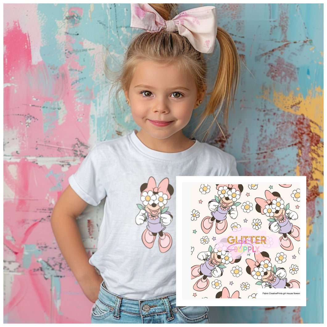 Floral Min Biker Shorts & Tshirt Set