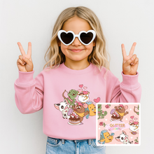 Load image into Gallery viewer, Youth Sidekick Love Crewneck &amp; Legging Set