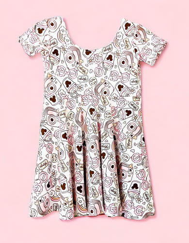Magical Vacation Twirl Dress