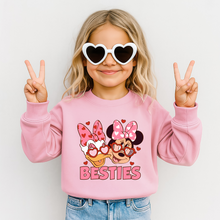 Load image into Gallery viewer, Youth Besties Crewneck