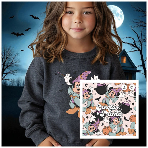 Youth Wizard Mouse Crewneck & Legging Set