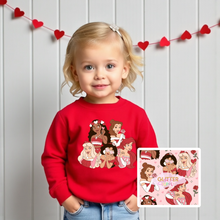 Load image into Gallery viewer, Toddler Princess Love Crewneck &amp; Legging Set