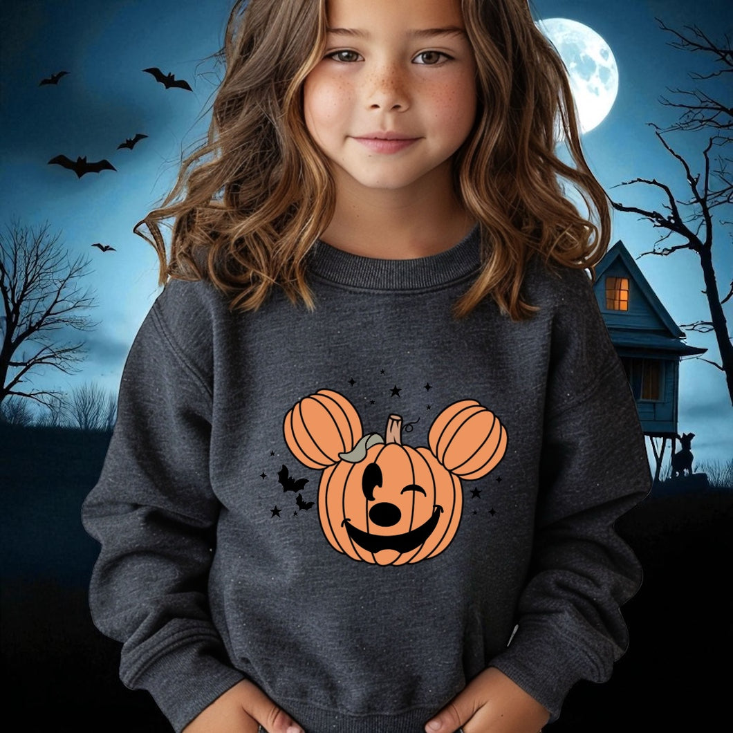 Youth Too Cute to Spook Crewneck