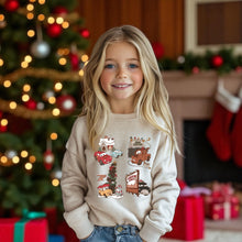Load image into Gallery viewer, Toddler Cars Christmas Crewneck