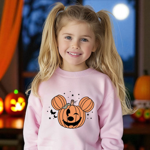 Toddler Too Cute to Spook Crewneck